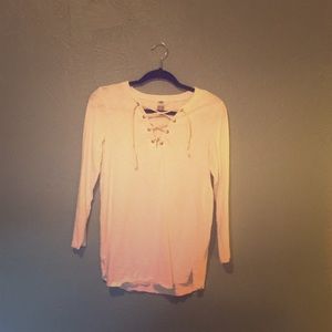 Women’s 3/4 length, white, casual, shirt